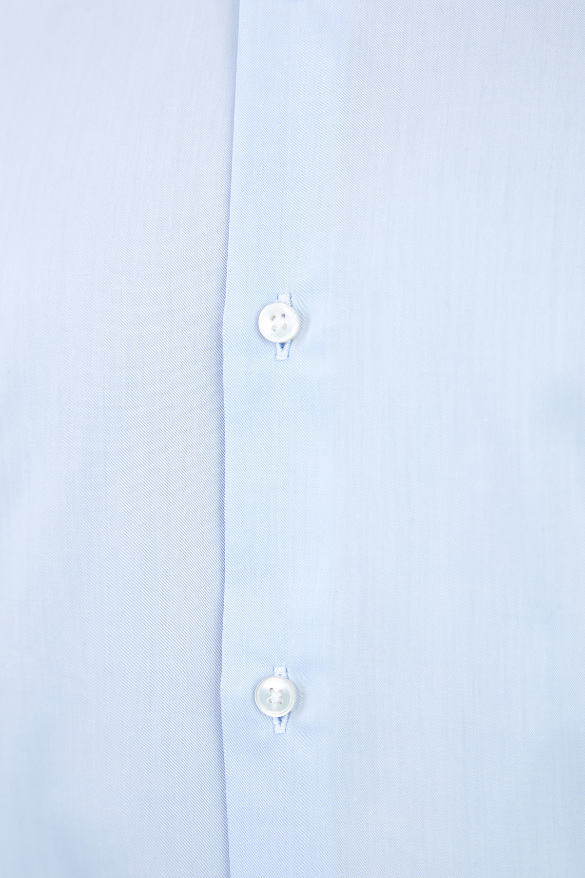 Однотонная рубашка из хлопка Wrinkle Free XACUS, цвет голубой, размер 46;48;50;52 - фото 5